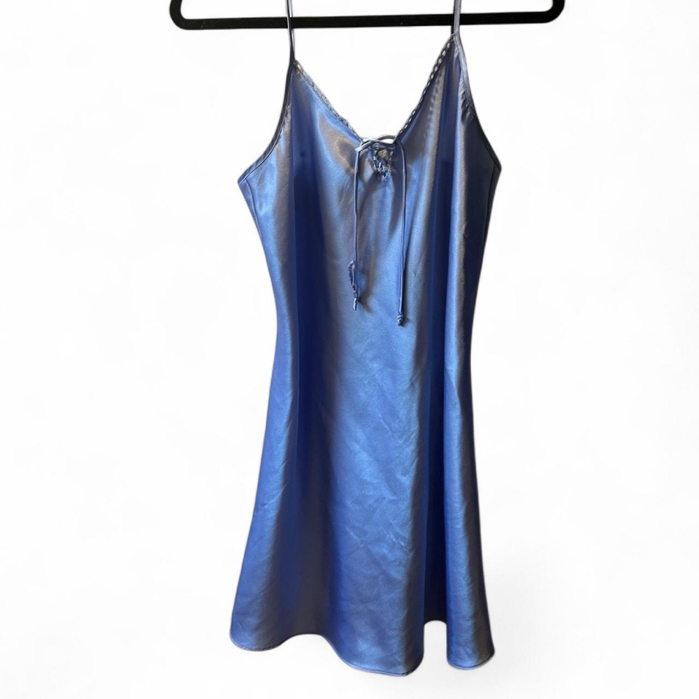 Delicates Shimmering Blue Mini Dress
